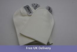 Forty-eight Yupoong Heavyweight Long Beanies, White