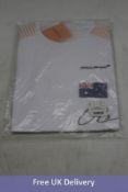Five McLaren Official F1 Daniel Ricciardo 2021 Driver T-Shirt, White, UK S