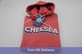 Five Chelsea FC Women's Hoodies, Pink, Size 16
