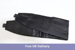 Drake's Silk Cummerbund, Black