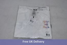 Six Sometime Soon Kid's Revolution T-Shirt, White, Includes 1x 2Y, 1x 4Y, 1x 6Y, 1x 8Y, 1x 10Y, 1x 1