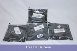 Four Pain De Sucre Gilda 80 Foret Long Sleeved Tops, Black to include 1x Size XS, 1x Size S, 1x Size