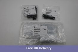 Ninety-six Ganter Norm Knurled Nuts, Gn 420-Mb-sw, Black