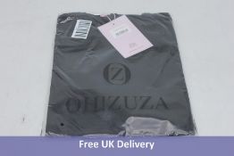 Oh!Zuza Classic Lace Chemise Night Dress , Black, UK M