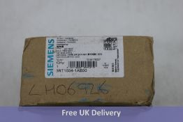 Siemens Sirius Classic 3RT1 3 Pole Contactor, 3NO, 32 A, 15 kW (AC3), 24 V ac Co