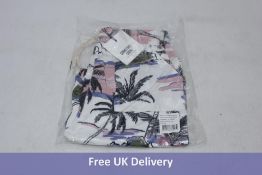 Four Sometime Soon Kid's Porter Shorts, Topical Aop, Includes 1x 4Y, 1x 6Y, 1x 8Y, 1x 10Y