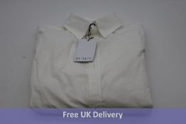 Raey Extended Shoulder Men's Shirt, White, UK 4