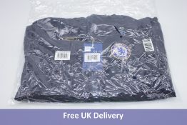 Four Chelsea FC Men's 3 Layer Shower Jackets, Navy, Small