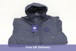 Eight Chelsea Men's Casual Parka, Navy, XL