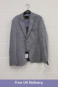Roy Robson Men's Speckled Jacket Navy, Size 54.
