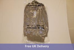 Twenty-two Nili Lotan Women's Yorke Shirts, Cement, 8x XS, 14x S