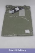 Kronstadt Basic Cotton tee, Moos, Large, 10x