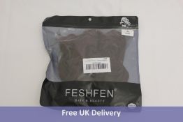 Twenty FESHFEN Hair Bun Extension Scrunchies, Auburn