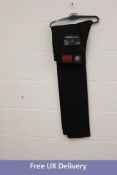 Two Roy Robson Slim-fit chinos Men's Black Jeans To Include 2x 36W,