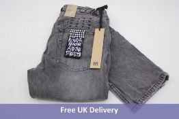 Matches Fashion Chitch Dynamo Men's Jeans Light Black, UK Size 30