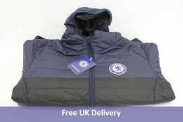 Thirteen Chelsea Padded Jacket, Navy/Black, Men's, 2XL