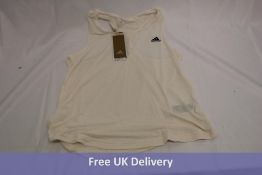 Thirty-seven Adiddas W DNC TK, White/Black to include 16x Size M, 14x Size S, 6x Size L, 1x Size XL