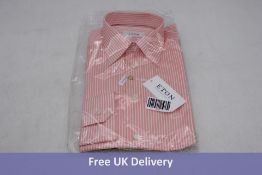 Eton Men's Shirts Pink Che, Size 39/15.5