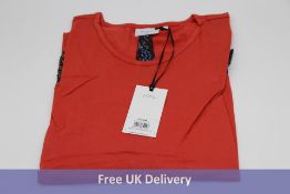 Four Foil Swing My Way Top, Washed Clay/Folklore Ditsy, 2x S, 1x M, 1x XS