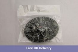 Thirty-five Great American Cowboy Belt Buckles