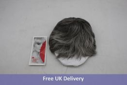 Ellen's Hair Power Risk Wigs, Salt/Pepper Mix
