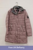 Junge Women's Coat, Pink, EU Size 36