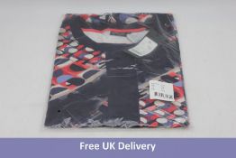 Two Brandtex Women's Blouse, Multi, Includes 1x Size L & 1x Size XL