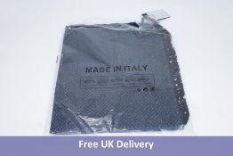 Three Roy Robson Textured Navy Scarves.