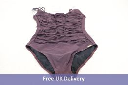 Maryan Mehlhorn Elements Swimsuit, Deep Sepia, 38 B