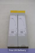 Twenty-four SLV Display ADL 50 QPAR51 Spot Lights, White