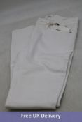 Frame Women's Le Skinny de Jeanne Jeans, White, Size 26