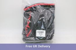Ekoi Road Shoes Carbon Tech with Carry Bag, Black/Grey, UK 11