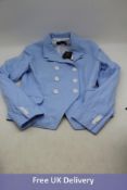 Ralph Lauren Women's Blazer, Sky Blue, Size 6