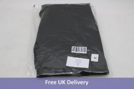 3-Man Men's Clothing Sack Trousers, Black, Medium