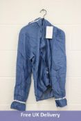 Fabienne Chapot Mimi Blouse, Colour Medium Denim, UK 12