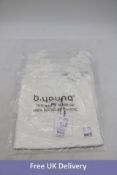 Eight B.Young Women's Byumia Vest Tops, Off White, 1x X-Small, 2x Small, 2x Medium, 2x Large and 1x