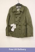 Esemplare Military Peacoat, Green, Size 22