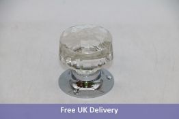 Twenty-four Crystal Glass Door Knobs