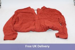 Maryan Mehlhorn Buttoned Tunic, Terra, Small
