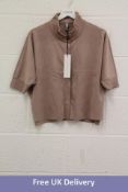 Ania Schierholt Women's Button Jacket, Beige, EU 40