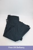 Armada Men's Bib Sumpter Trousers Black, Size L