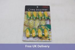 Four Charcoal Companion Corn Holders, 4 pairs per Pack