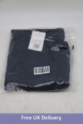Men's Derek Rose Jersey Pants/Trousers, Navy Blue, Size M