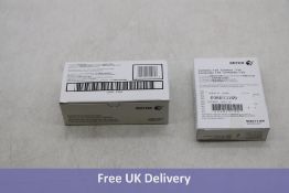 Two Xerox items to include 1x Staple Housing Cartridge, 008r12964, 1x OHCF Feeder Rolls Kit, 008R131