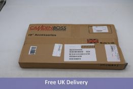 Camden Boss Inch Rack Mounting Aluminium Enclosure Black 1U, 253X43.6MM