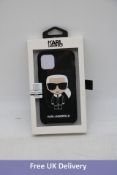 Three Karl Lagerfeld Phone Cases, for iPhone 11 Pro, Black