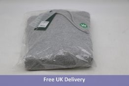Three Kronstadt Lars Recycled Cotton Hoodie, Grey, Medium
