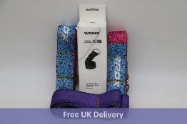 Nineteen RDX 8ft D-Ring Buckle Yoga Straps, Multi Colour