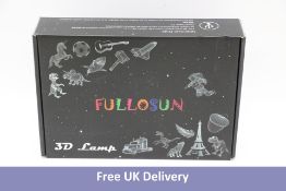 Ten FULLOSUN Tractor 3D Illusion Lamp, LED Light, with Remote, USB Powered