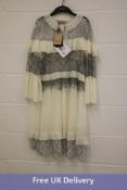 Twinset Women's Abito Dress, Neve, Size 50